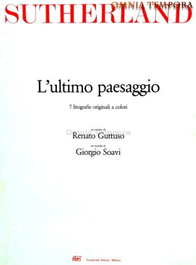 Graham Sutherland - Sette litografie a colori più una di Guttuso - disegnate su lastre di zinco - stampa postuma eseguita a mano nell'atelier dell'Editore - Carta intonsa puro cotone della Cartiera Magnani di Pescia - misure cm. 76x56