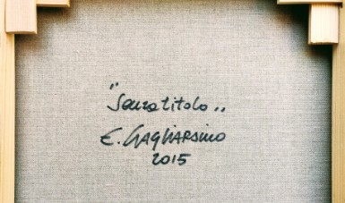 Enzo Gagliardino - acrilico su tela - 2015 - misura cm 50x75